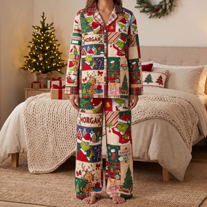 Lovable Christmas Pajama Set - Personalized Christmas Gifts 01pati030826