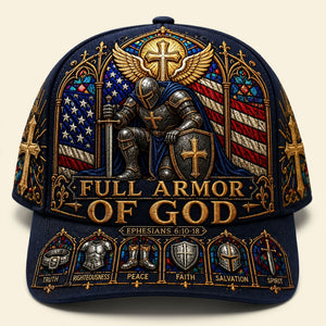 Armor Of God Classic Cap - Personalized Gifts For Christians 01pati190626