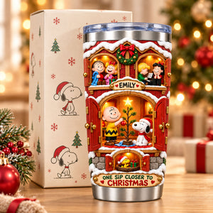 Childhood Cartoon Crew 20oz Tumbler – Personalized Christmas Gift 01HATI201026