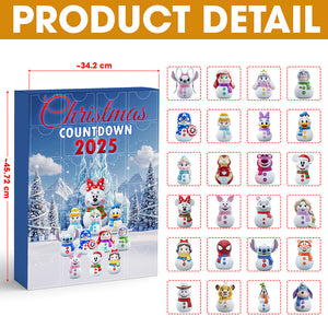 Christmas Advent Calendar Custom Acrylic Blind Box, Gifts For Christmas 04hyta231025-Homacus
