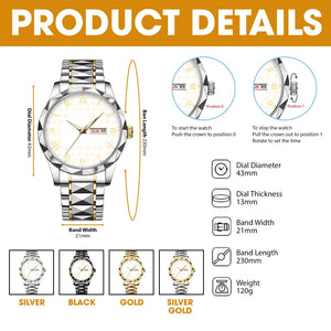Fierce Military Skull Luxury Men's Watch Personalized Gifts For Veteran 04qhtn240725-Homacus