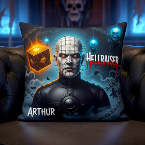 Personalized Halloween Gifts For Horror Lovers Square Pillow 02HUDT210825
