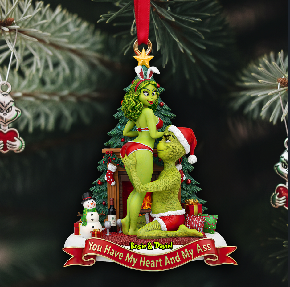 Personalized Gifts For Couple Christmas Ornament 04hulu011025