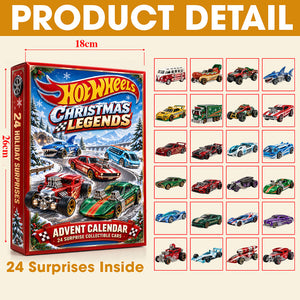 Christmas Legends Advent Calendar Blind Box - Personalized Gifts For Speed Lovers 04tylu281026