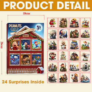 Festive Friends Collectible Advent Calendar - Personalized Gift For Christmas 02QHLU291026