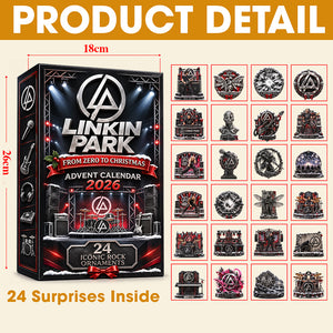 Linkin Park Christmas Advent Calendar Blind Box - Personalized Gifts For Rock Lovers 02ohlu281026