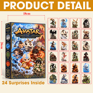 Legendary Elemental Heroes Advent Calendar - Personalized Gift For Christmas 01TTLU291026