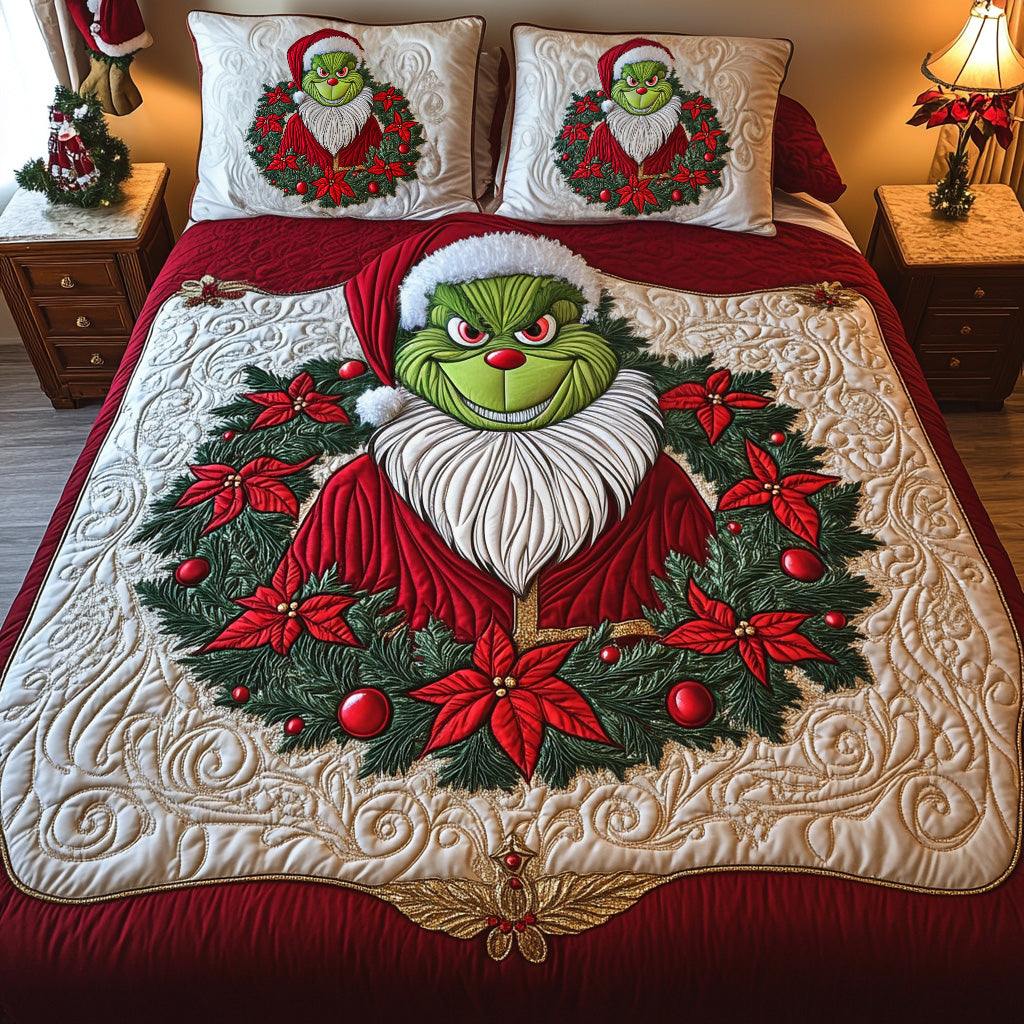 Christmas Quilt Bedding Set Special Line - Gifts For Christmas 04TGMG090825
