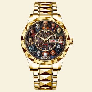 Horror Lover Men's Watch - Personalized Gifts For Horror Fans Men's Watch 03HUTI240126