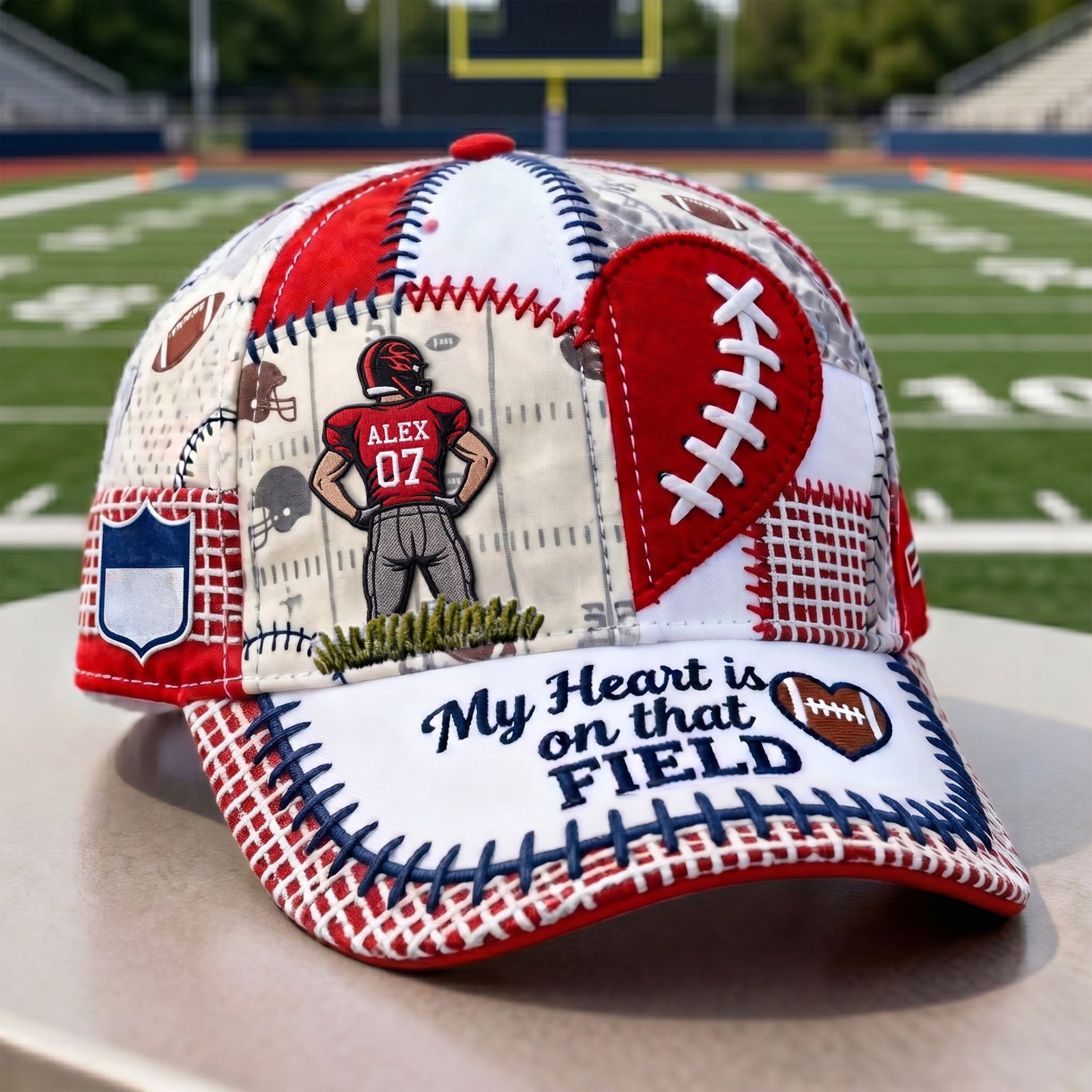 Supportive Sport Parent Classic Cap - Personalized Gift For Proud Football Families 02qhti220426
