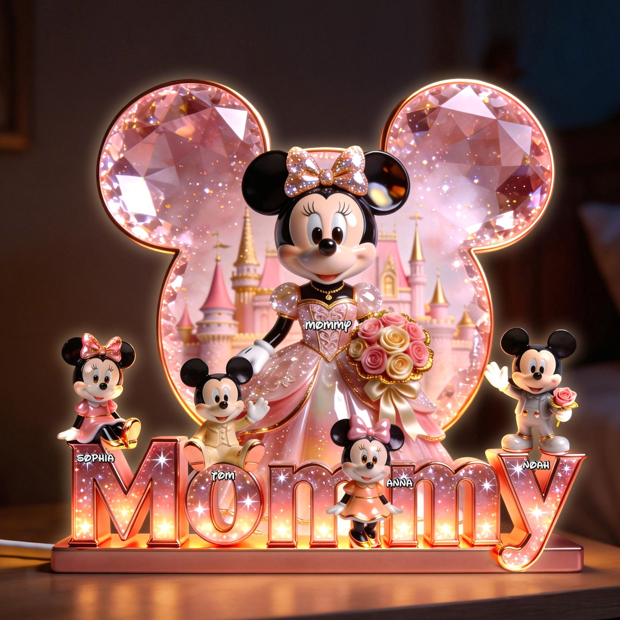 Love Mommy Acrylic Light Box - Personalized Gifts For Moms 03pgti250326