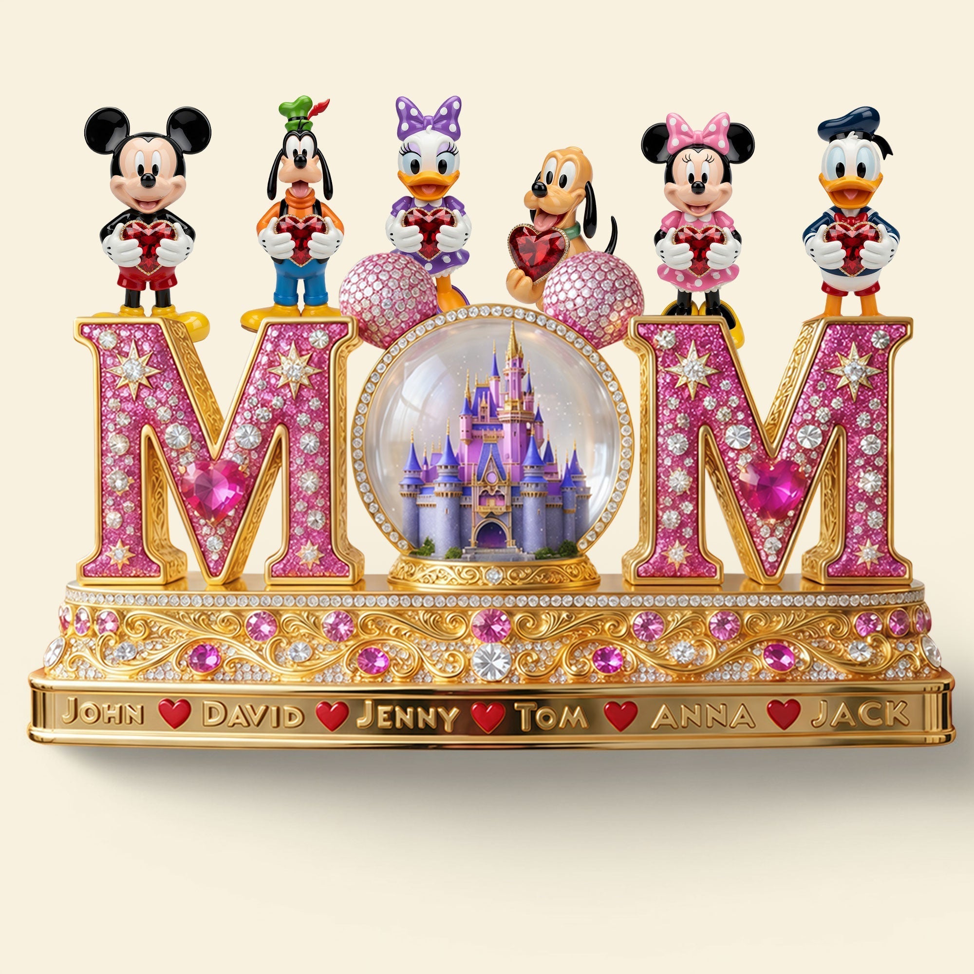 Castle Of Love Acrylic Plaque - Personalized Gifts For Mom 04TYTI060426
