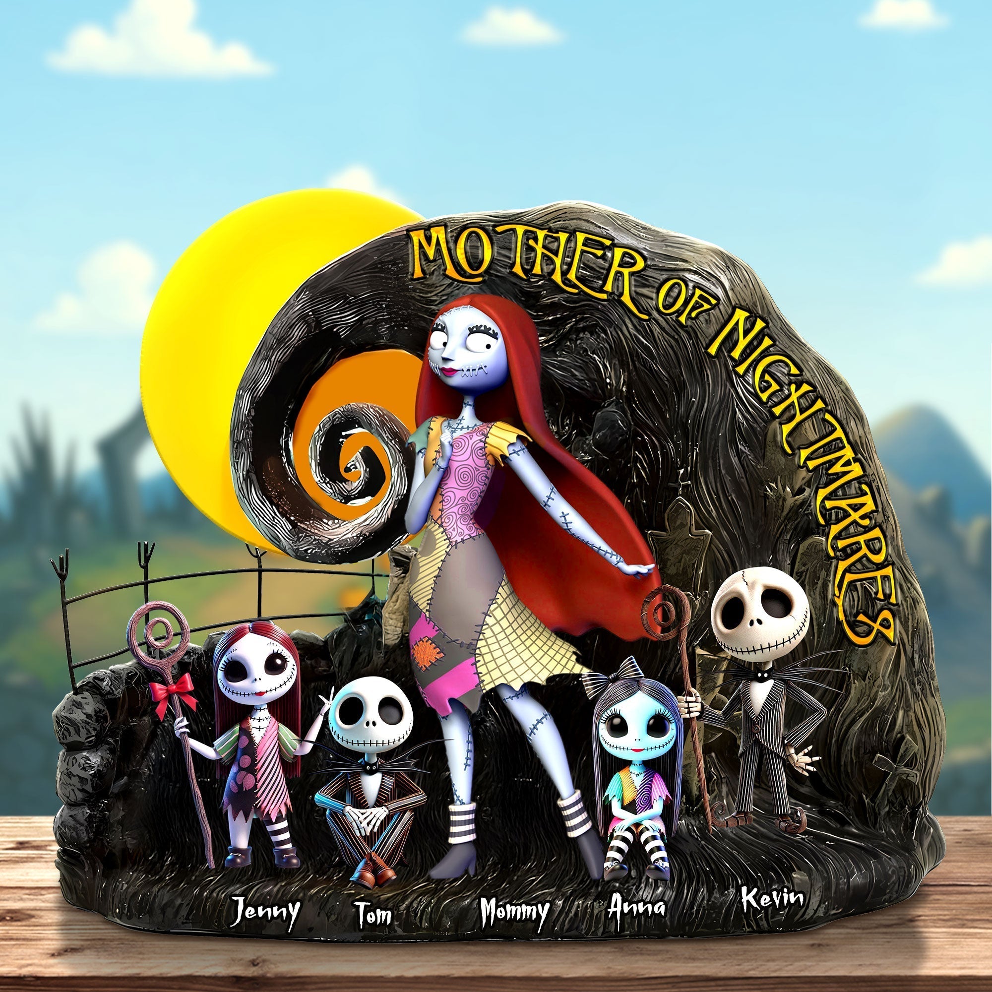 Personalized Gifts For Mom Acrylic Plaque, Mother Of Nightmares-Homacus