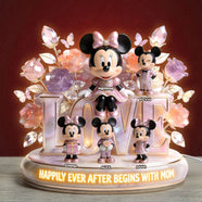 Happier Because Of Mom Acrylic Light Box - Personalized Gifts For Mom 01PGTI020426