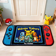 Retro Gamer Welcome Doormat - Personalized Gift For Family 02NATI290126