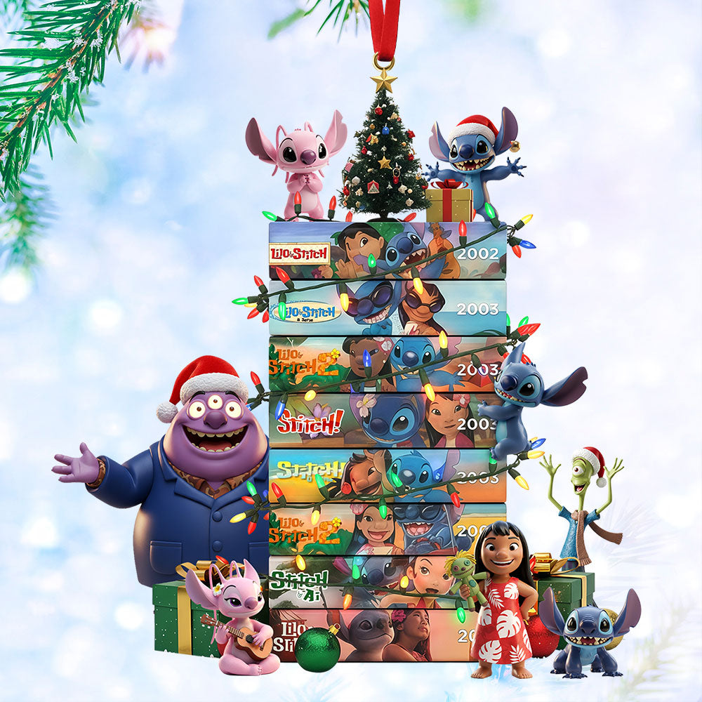 Film Stack Ornament - Personalized Gift For Christmas 03OHTI011125