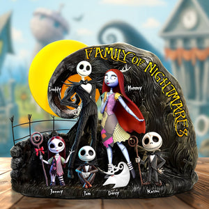 Horror Family Plaque - Personalized Gifts For Family 05ohti160425-Homacus