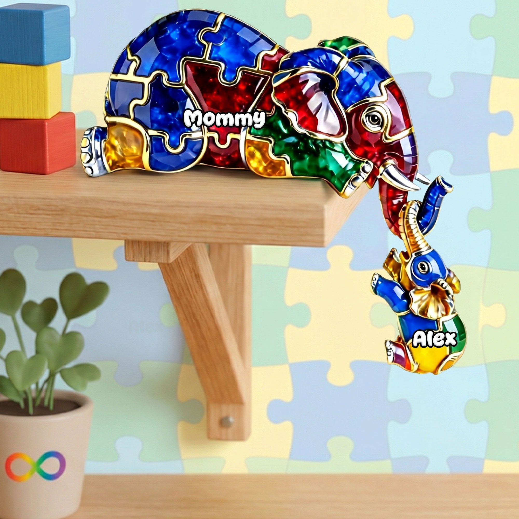 Personalized Gifts For Autism Mom Plaque 04TGTI270226