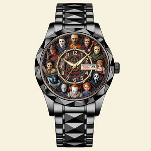 Horror Lover Men's Watch - Personalized Gifts For Horror Fans Men's Watch 03HUTI240126
