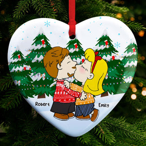 Personalized Gifts For Couple Ceramic Ornament 01ACAC091124-Homacus