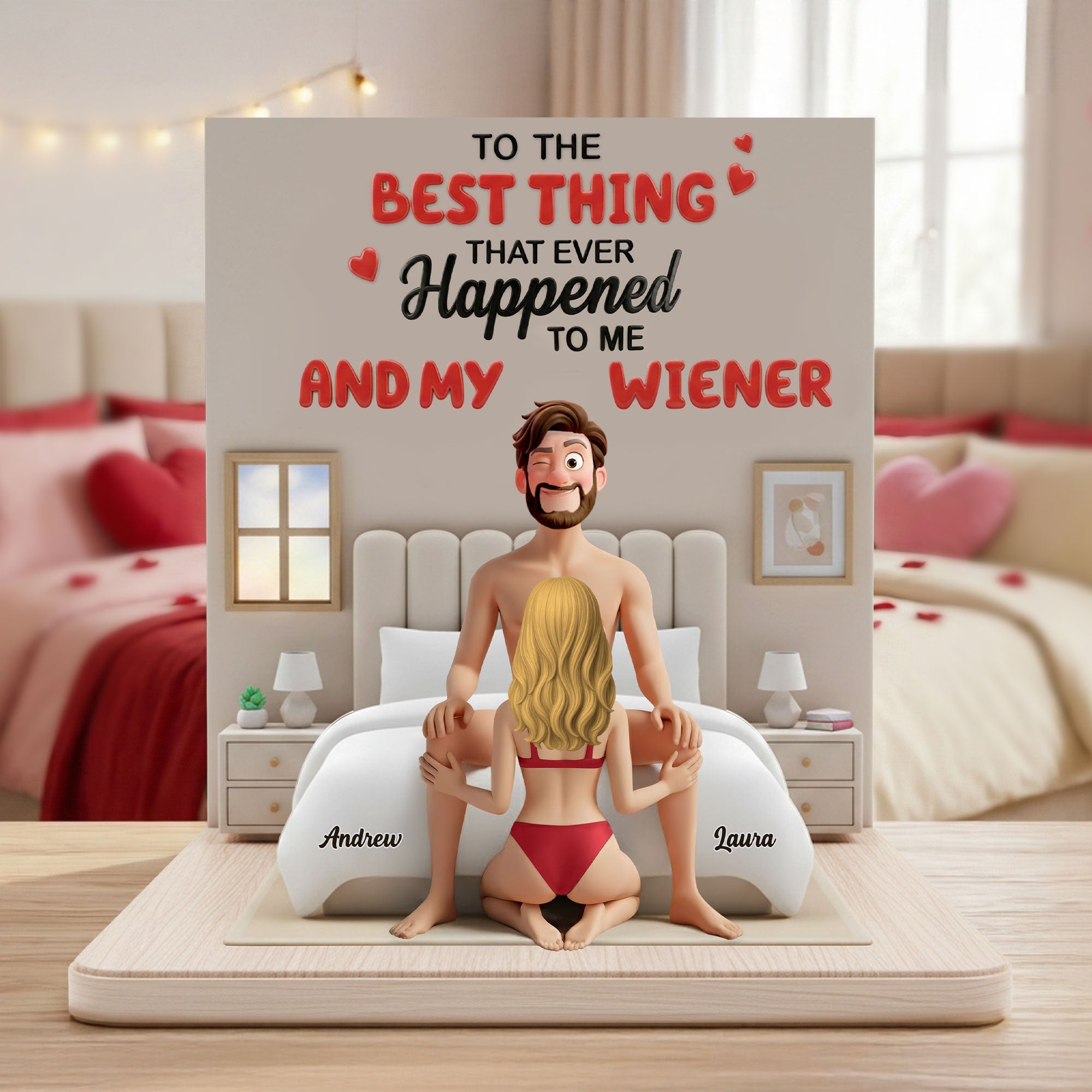 Couple The Best Thing Acrylic Plaque - Personalized Gifts For Couple 03kiti121225-Homacus