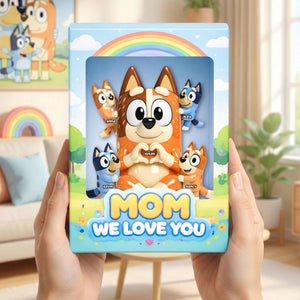 Mom & Her Little Crew Acrylic Plaque - Personalized Gift For Mom 02OHTI130226