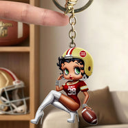 Sport Lover Keychain - Personalized Gifts For Sport Fans Keychain 07HUTI280126-Homacus