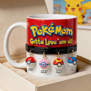 Pocket Monster Mom Coffee Mug - Personalized Gifts For Mom 04OHTI030426