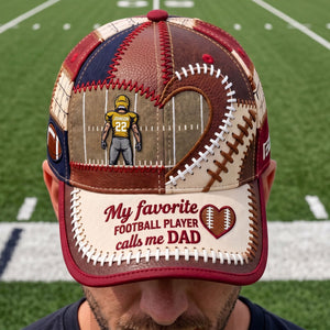 Best Football Parent Classic Cap, Personalized Gifts For Sport Lover Dad & Mom 03QHTI230426
