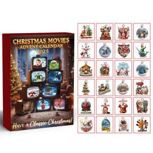 Cinematic Christmas Advent Calendar Blind Box, Personalized Gifts For Movie Lovers 02QHTI171025
