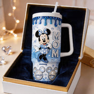 Toile de Jouy Fairytales Mom And Kid 40oz Tumbler 04PGTI230426