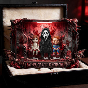 Father Of Little Horrors Acrylic Plaque - Personalized Gifts For Dads 02OHTI300426
