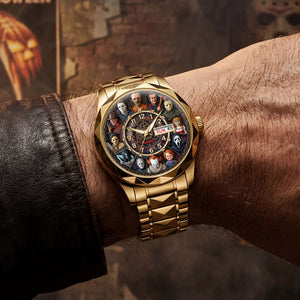 Horror Lover Men's Watch - Personalized Gifts For Horror Fans Men's Watch 03HUTI240126