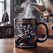 Shadow Dad and Kids Magic Coffee Mug - Personalized Gifts For Dad 04tyti300426