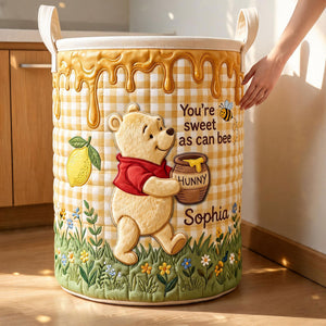Sweet Quilt Laundry Basket - Personalized Gifts 03pati290626-Homacus