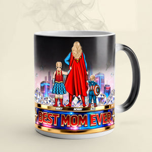 Powerful Mom And Kids Magic Ceramic Coffee Mug 05OHTI070426PA