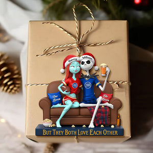 Sporty Couple Christmas Ornament - Personalized Gifts 03huti281025