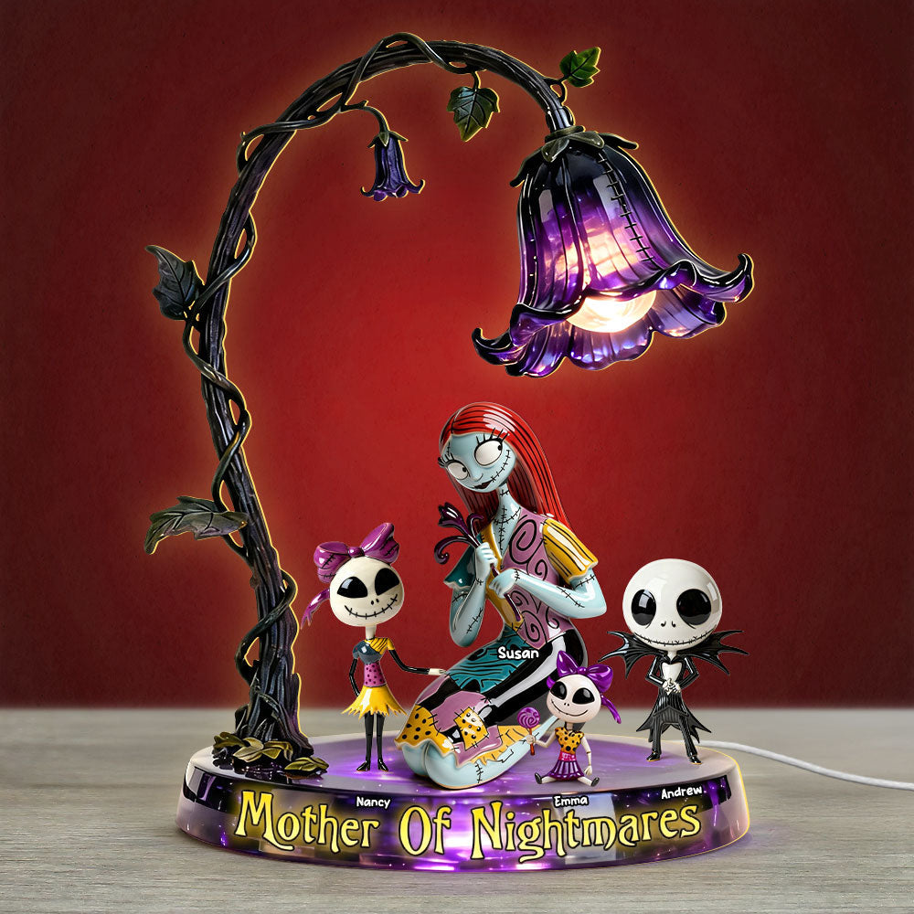 Spooky Mom And Kids Light Box - Personalized Gifts For Mom 01NATI250226