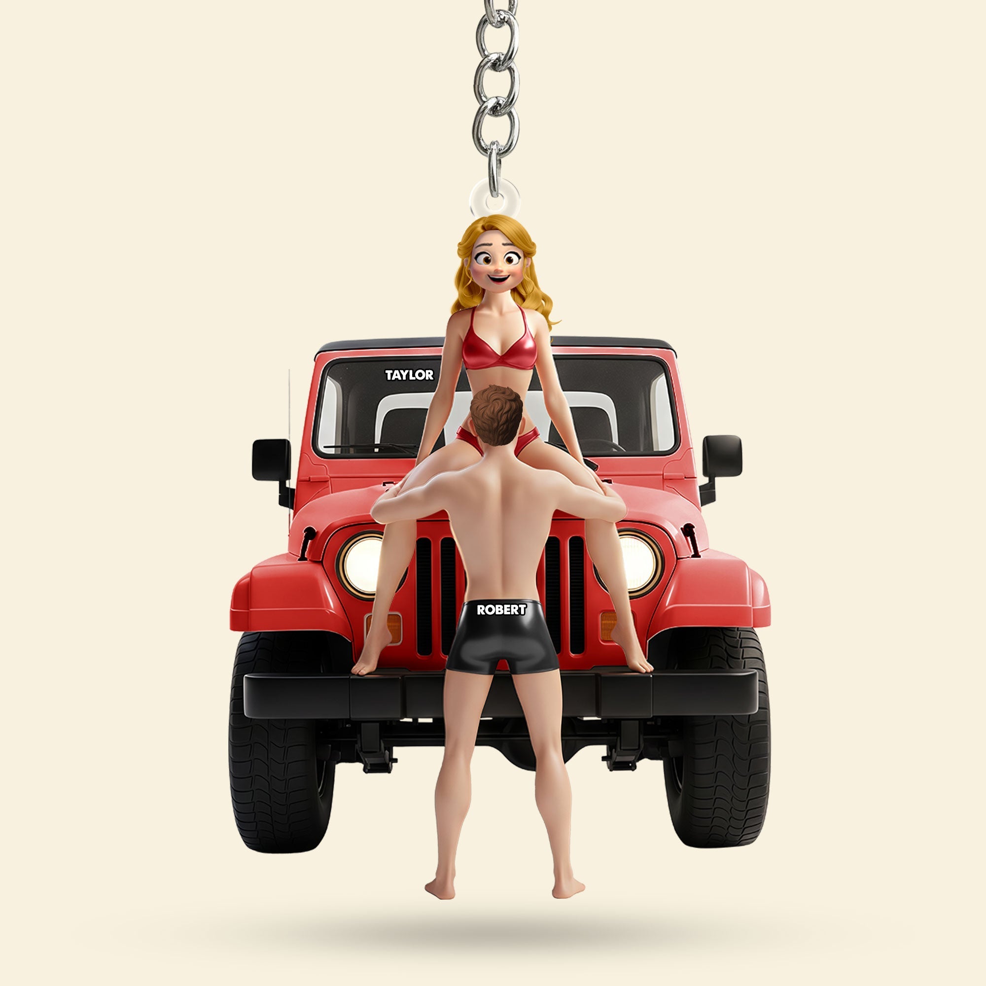 Naughty Couple Keychain - Personalized Gifts For Couples 03ohti261125-Homacus