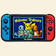 Retro Gamer Welcome Doormat - Personalized Gift For Family 02NATI290126