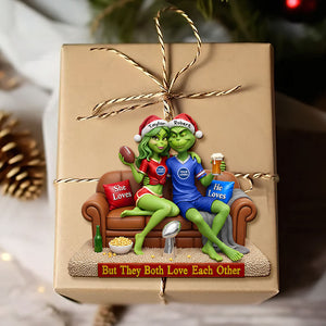 Personalized Gift For Couple Christmas Ornament 05HUTI291025