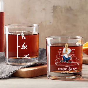 Naughty Couple Whiskey Glass - Personalized Gifts 03toti301124hh-Homacus