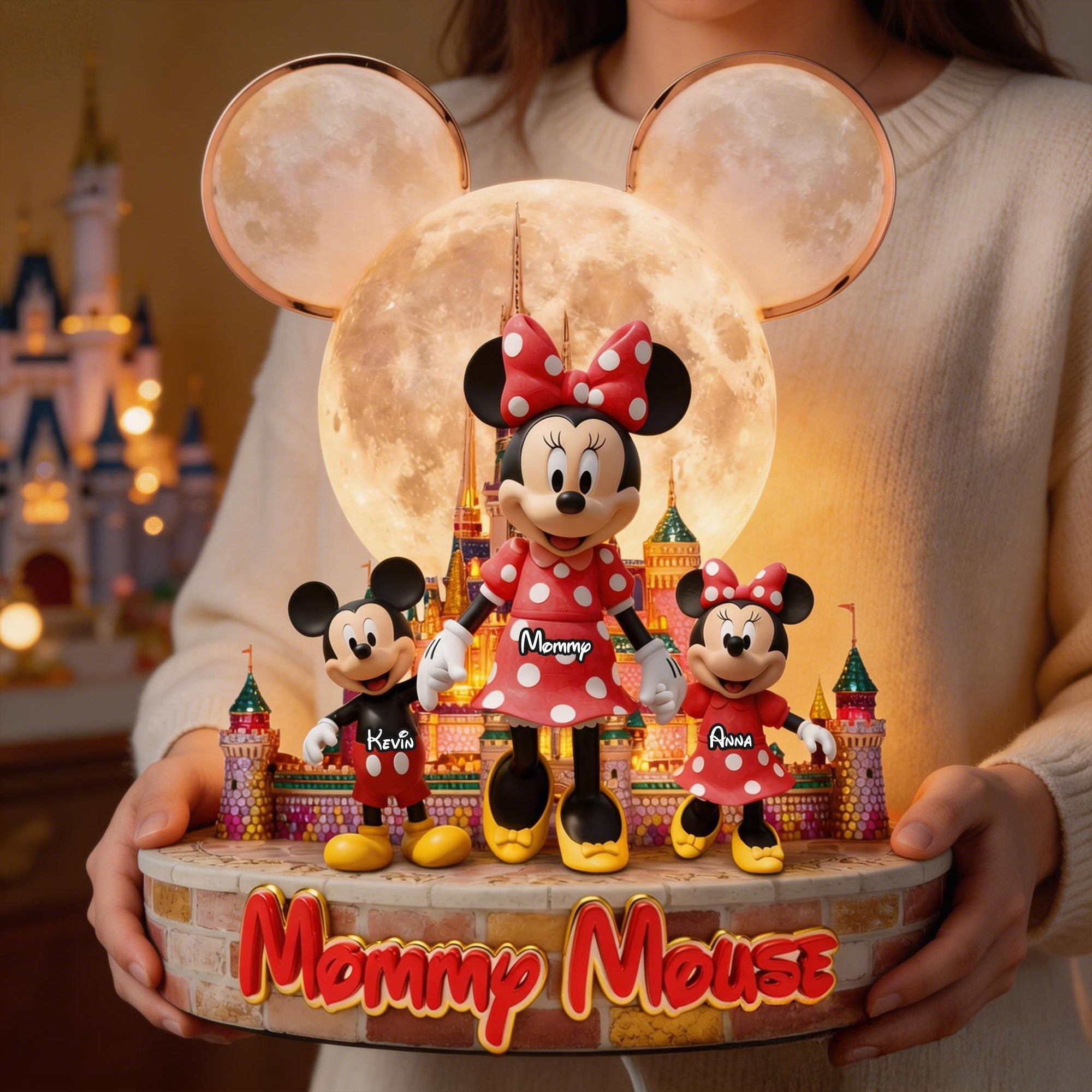 Wonder Castle Mom And Kids Light Box - Personalized Gifts For Mom 03HUTI160426