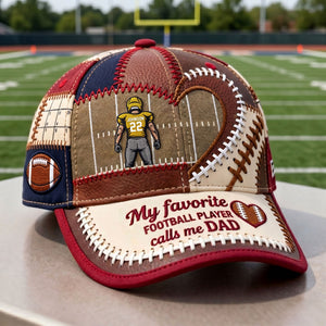 Best Football Parent Classic Cap, Personalized Gifts For Sport Lover Dad & Mom 03QHTI230426