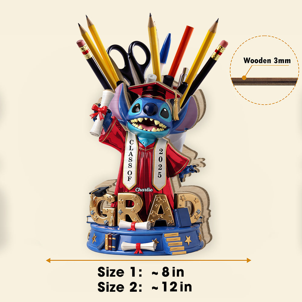 Cute Grad Pen Holder - Personalized Gifts For Graduate 01nati240725