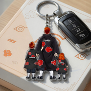 Warrior Father Keychain - Personalized Gifts 01qhhu080526