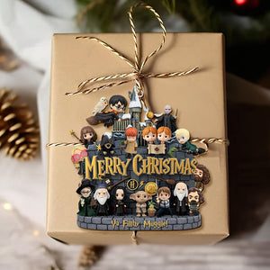 Jolly Castle Christmas Ornament, Personalized Gifts 01qhti150925