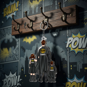 Power Dad - Personalized Keychain 071qhhu020525pa