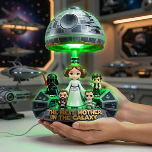 Spaceship Sci-fi Theme Mom Light Box - Personalized Gifts For Mom 02OHTI140426