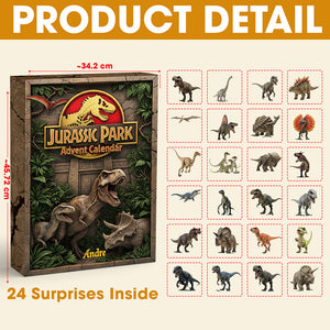 Dino Christmas Advent Calendar Blind Box - Personalized Gifts 04kimg131125-Homacus